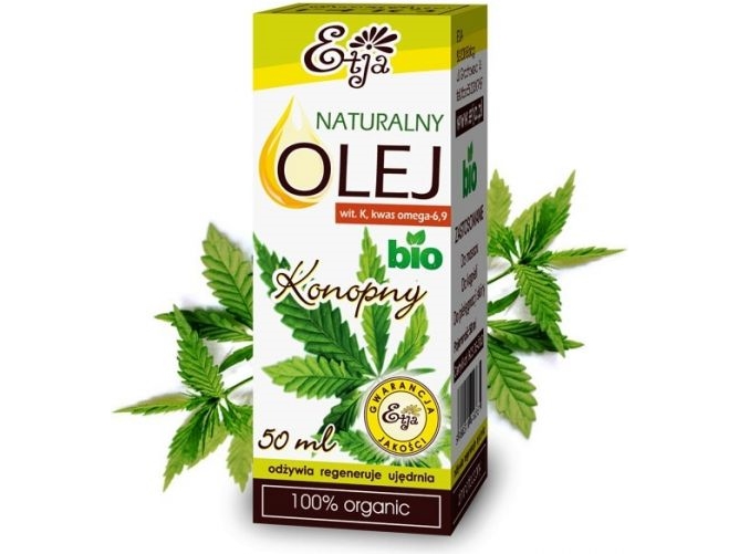 Etja Bio Hampolie 50ml - Naturlig skønhedspleje