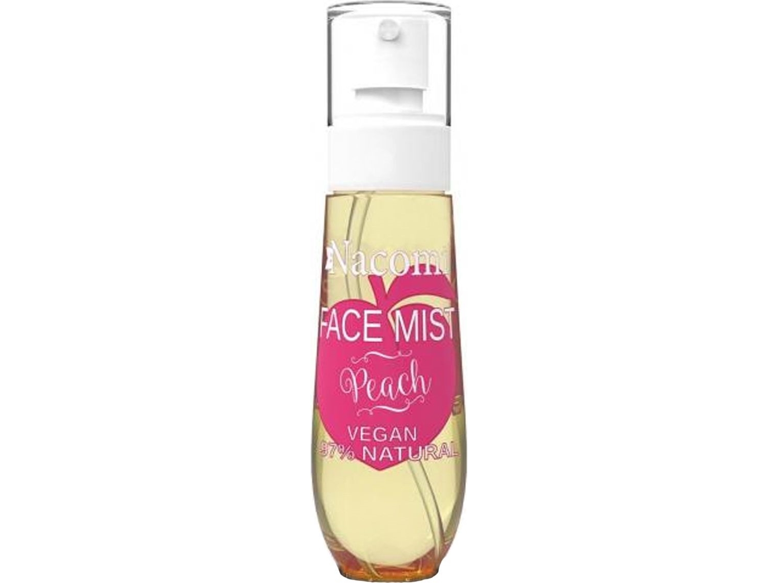 Nacomi Ansigts- og Kroppsspray med Ferskenscent 80ml