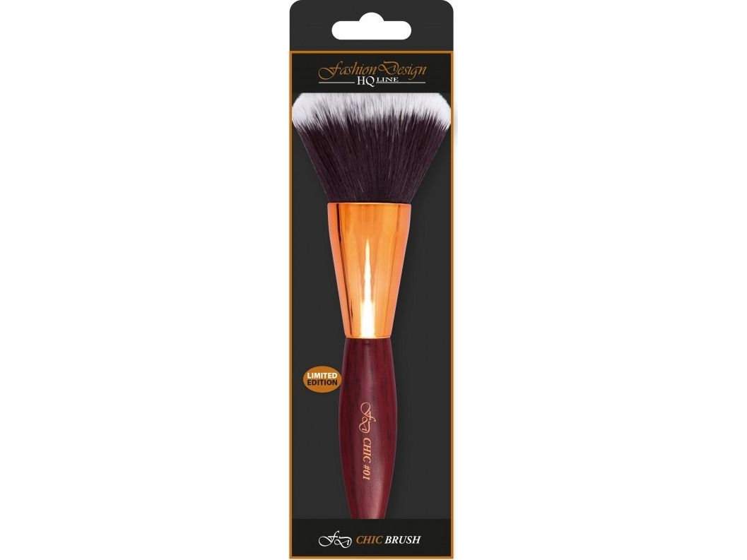Top Choice Chic Makeupbørste til Mineralpudder 1 stk