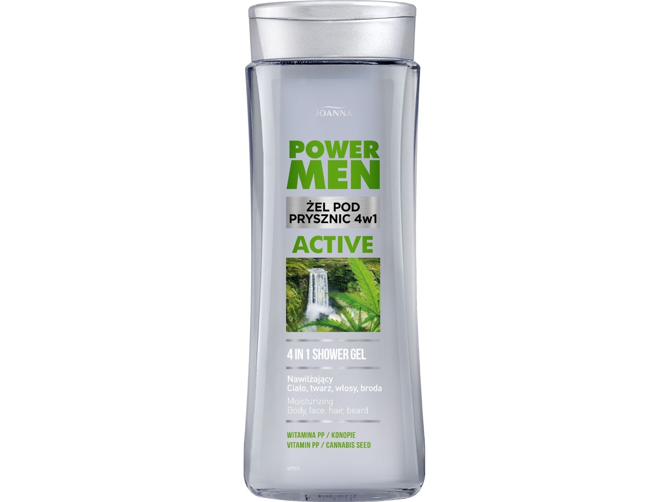 Joanna Power Men Gel 4i1 300ml - Effektiv Pleje til Mænd