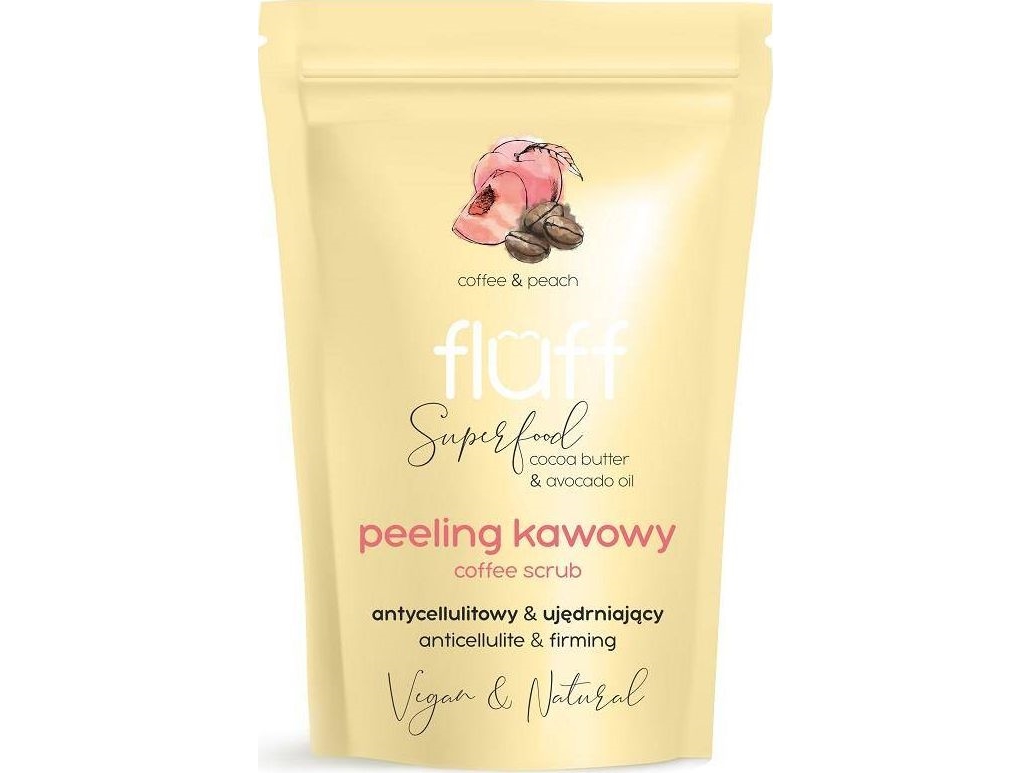 Fluff FluffCoffee Scrub - Kaffe Peeling mod Cellulite 100g