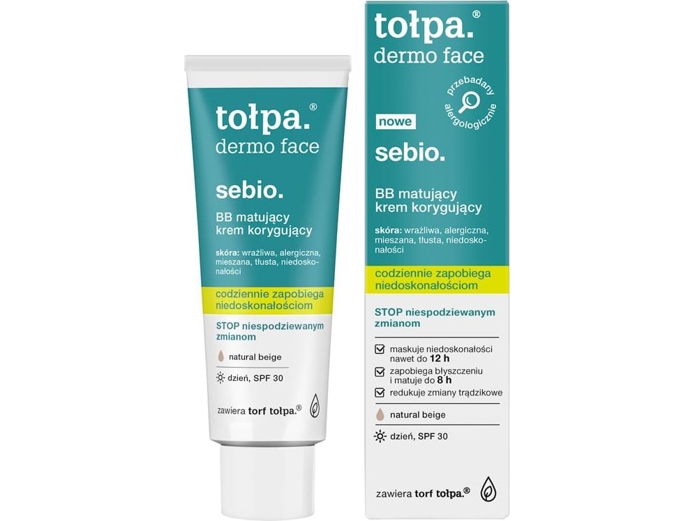 Topa Dermo Face Sebio Mattifying Dagcreme SPF30 - Beige