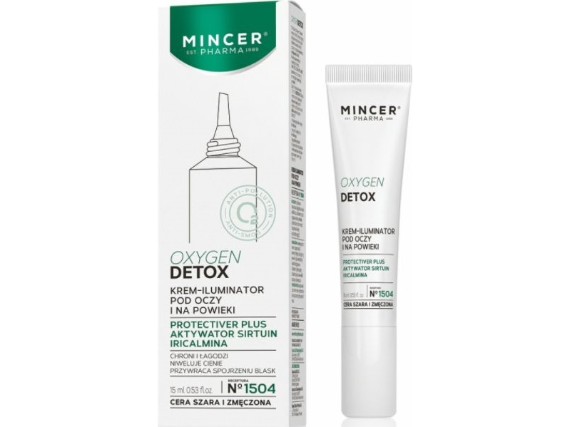 Mincer Oxygen Detox 1504 Øjencreme - Skånsom Behandling