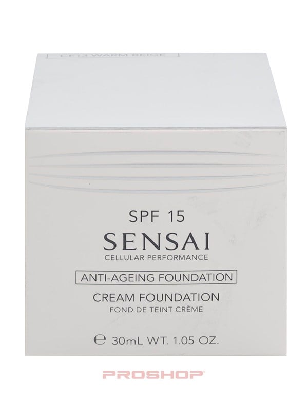Sensai Cream Foundation SPF15 CF13 - Varme Beige 30 ml
