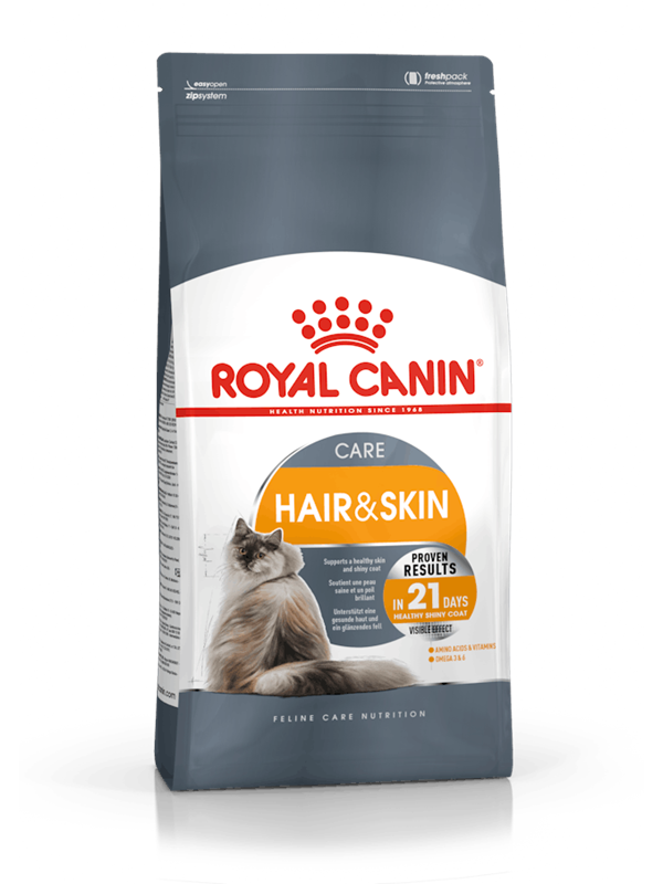 Royal Canin Hair & Skin Care 4kg - Sund pels og hudpleje
