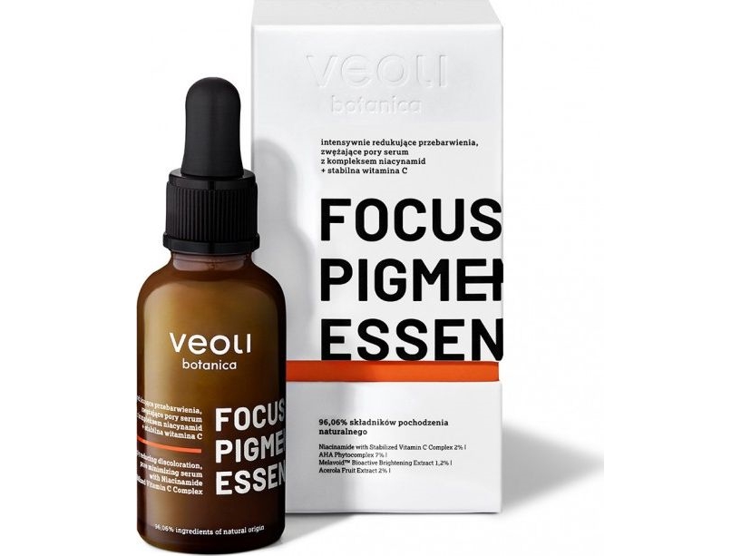 Veoli Botanica Fokus: Serum til Pigmentering og Poreminimering