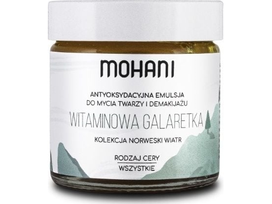 Mohanivitamin Jelly Ansigtsvask og Makeupfjerner 60ml