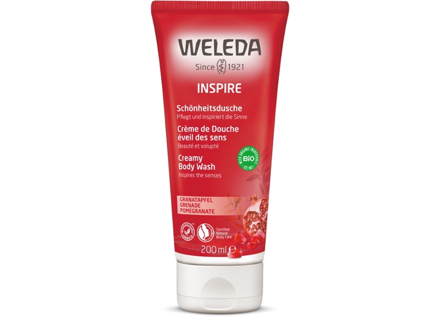 Weleda Granatæble Cremet Kropsvask 200ml - Black Friday Tilbud