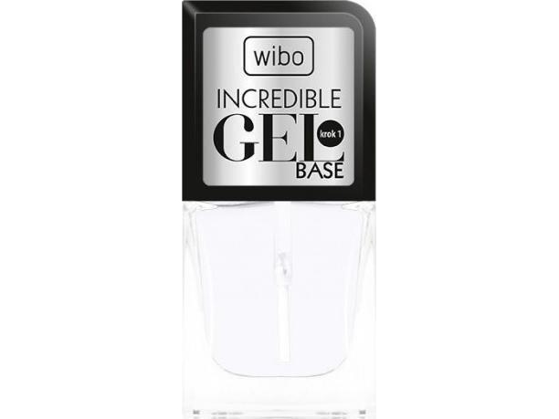 Wibo Gel Base til Hybrid Neglelak 5ml - Rød