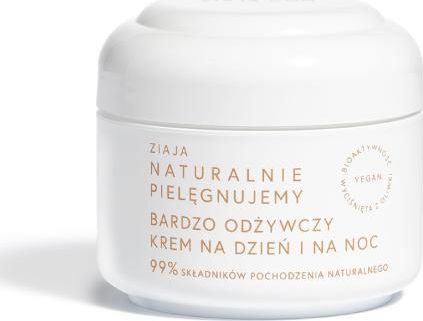 Ziaja Natural Nærende Dag- og Natcreme 50ml - Tilbud!