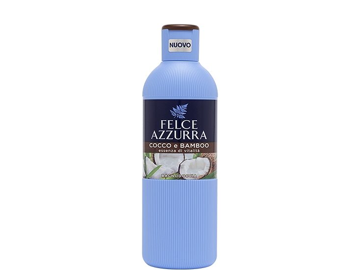 Felce Azzurra Coconut & Bamboo Brusegel 650ml - Udsalg!