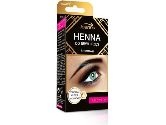 Joanna Henna til Øjenvipper - Sort 5901018015886