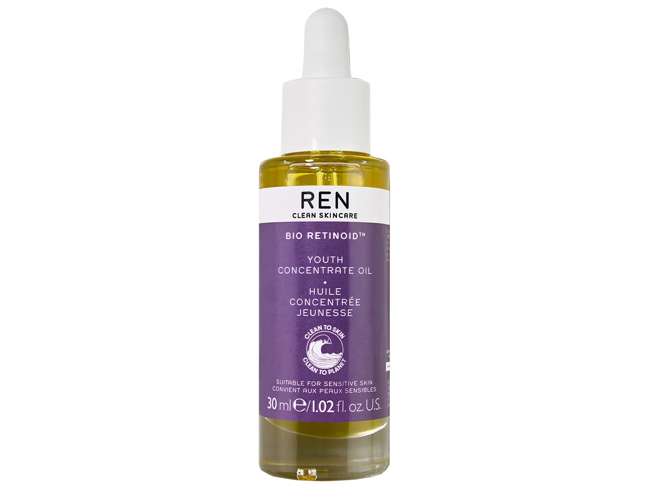 Ren Bio Retinoid Ungdoms Koncentratolie til Kvinder - 30 ml