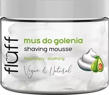 Fluff Super Food Barbermousse med Avocado og Niacinamid 200ml