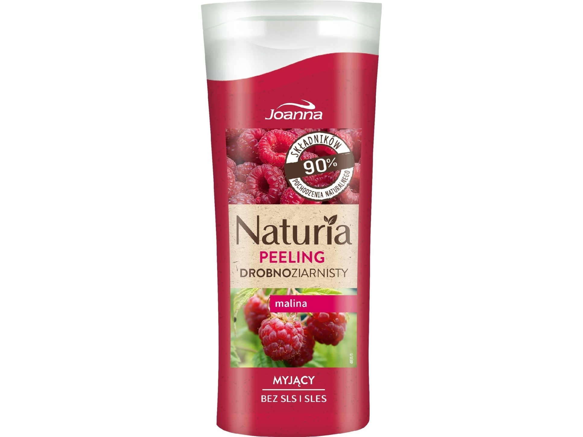 JoannaNaturia Finskornet Bodyscrub med Hindbær 100g