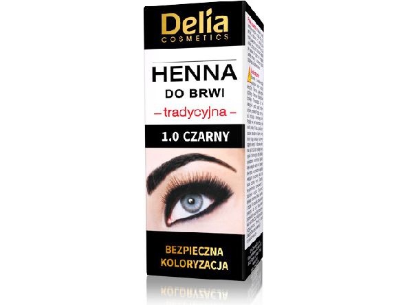 Sort Delia Henna Øjenbryn - Udsalg på Delia Beautified