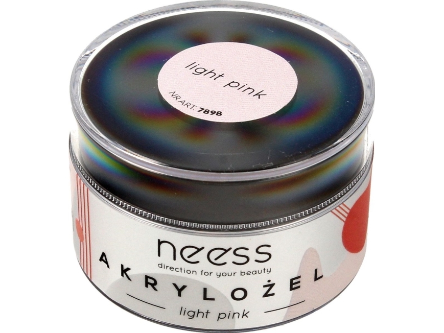 Neess Akryl Gel 7898 Lyserød - Fantastisk Tilbud!
