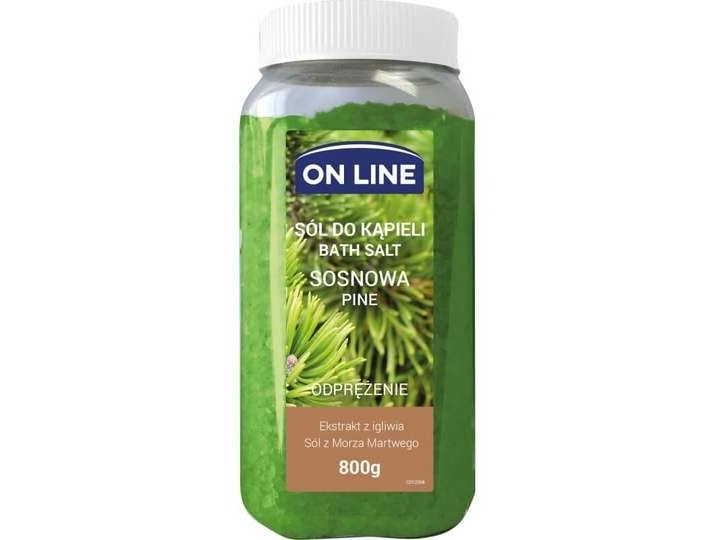 Liniesaltbad 800g Pineamp - Online Skønhedsprodukter