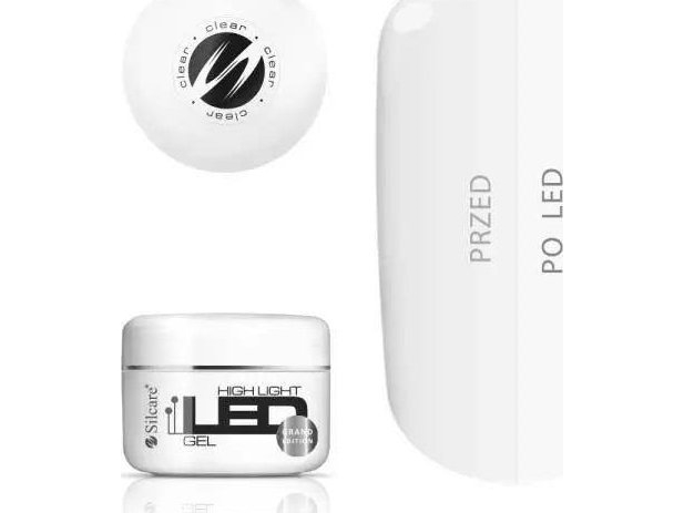 Silcare High Light LED Gel - Medium Tykkelse 100g