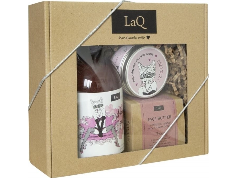 LaqSet Blanket Sæbe og Ansigtspleje Pakke 500ml+100ml+50ml