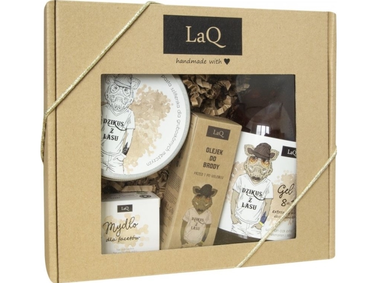 Laqset Wild The Woods Plejesæt med Shower Gel og Skum