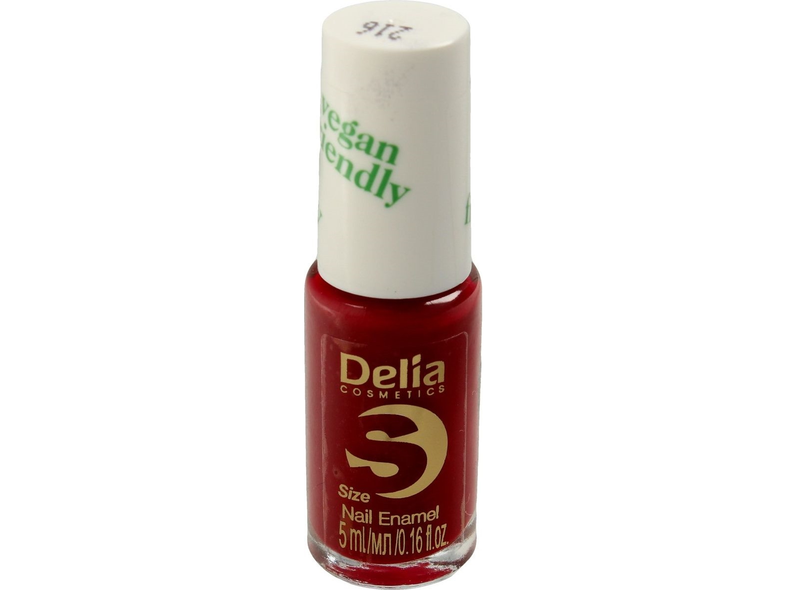Delia Cosmetics Vegansk Neglelak 216 Cherry Bomb 5ml