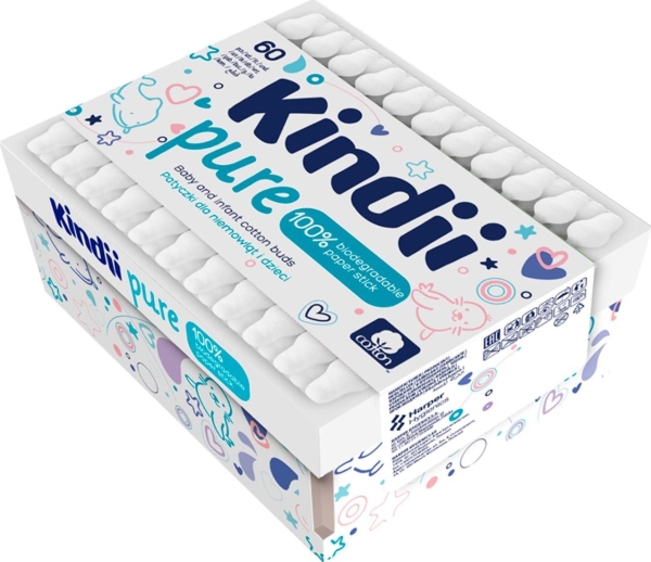 Kindii Sticks 60 stk. - Ren skønhed til din hud