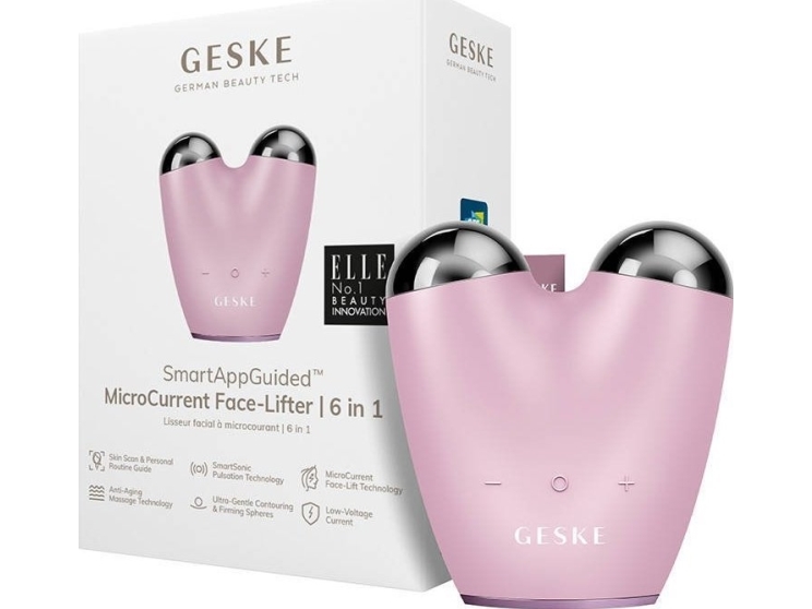 Pink Geske Microcurrent Ansigtsløft 6i1 med App