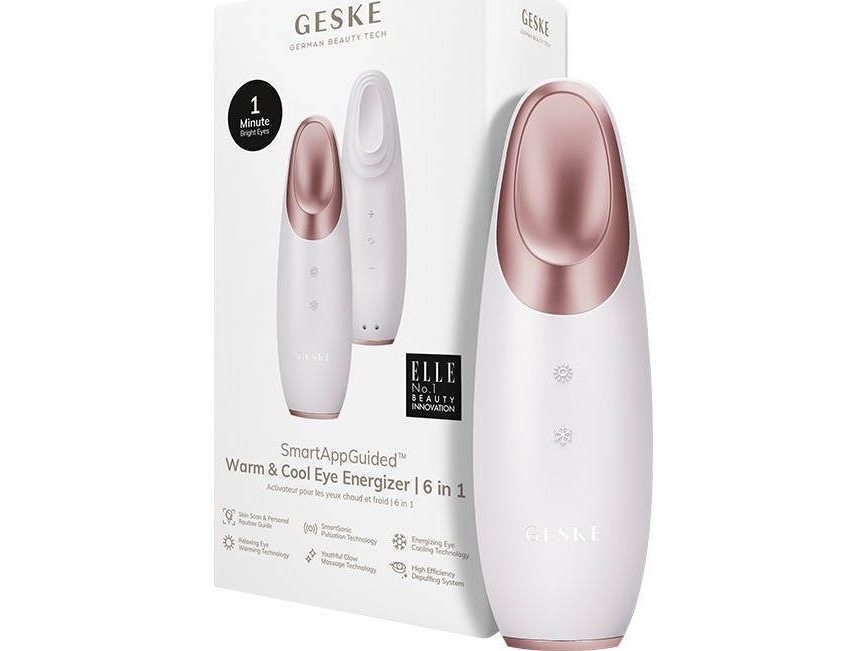 Geske 6i1 Øjenmassageapparat med App - Cool & Warm