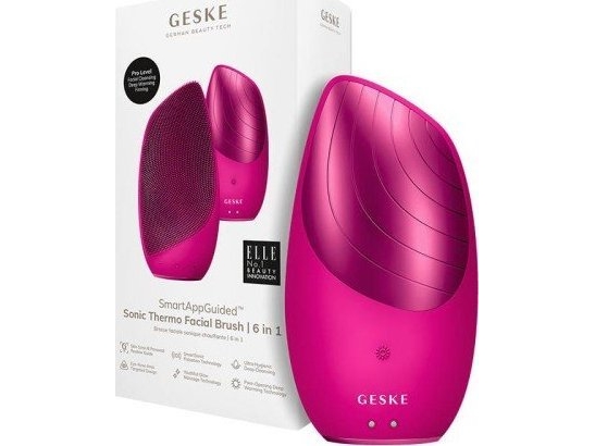 Sonic Ansigtbørste 6i1 med Magenta Applikator - Udsalg!
