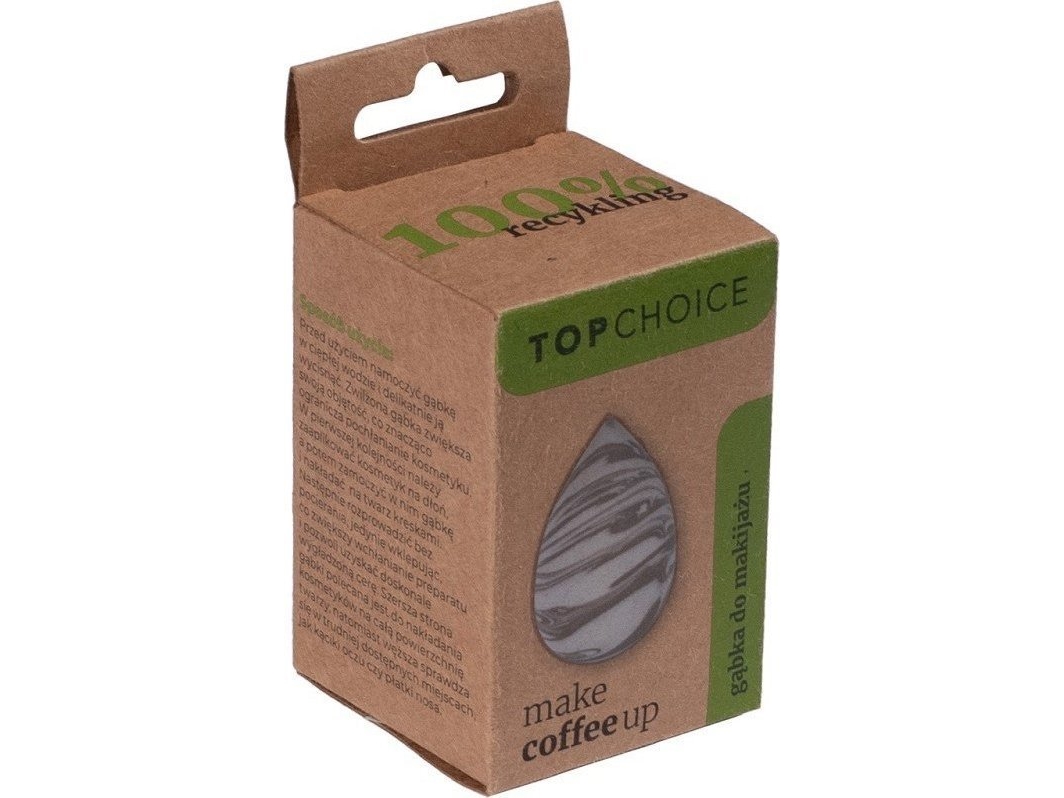 Top Choice Makeup Sponge Blender - Make Coffee 1 stk.