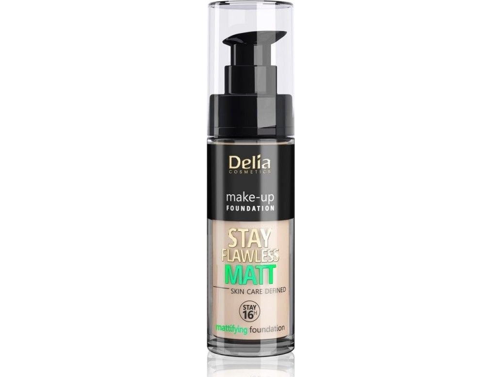 DeliaStay Flawless Matt 402 Ivory Foundation 30ml - Udsalg!