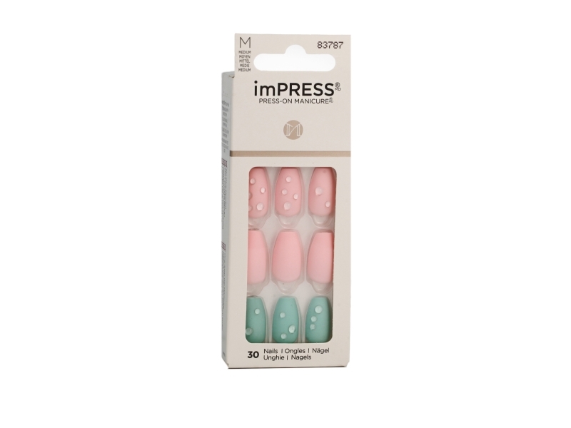 Selvklæbende Negle - Impress Dew Drop 30 Stk.