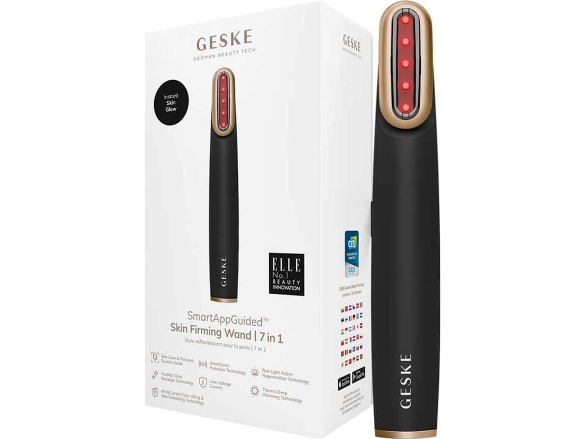 Geske 7in1 Ansigtsvibrator i Grå - Skønhedsbehandling