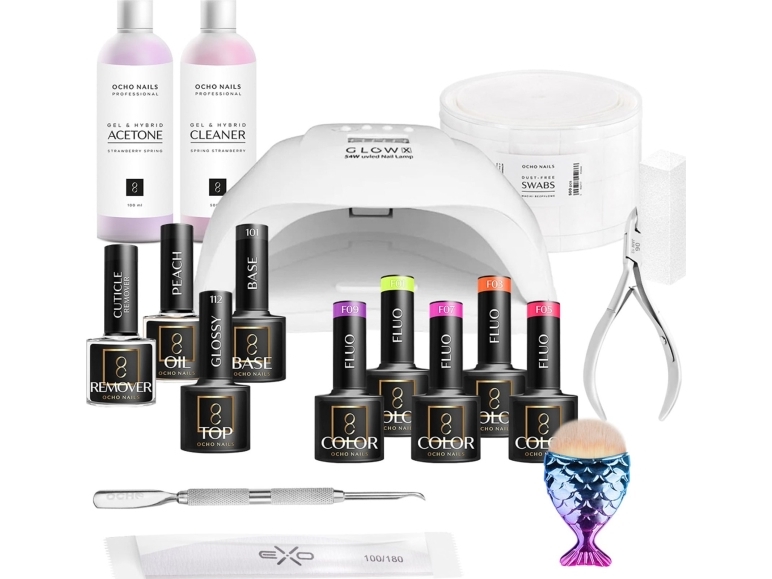 Activeshop Ocho Nails Hybrid Startpakke – Skab smukke negle!