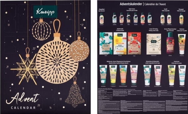 Kneipp Adventskalender 2023 - Skønhed i Hver Dag