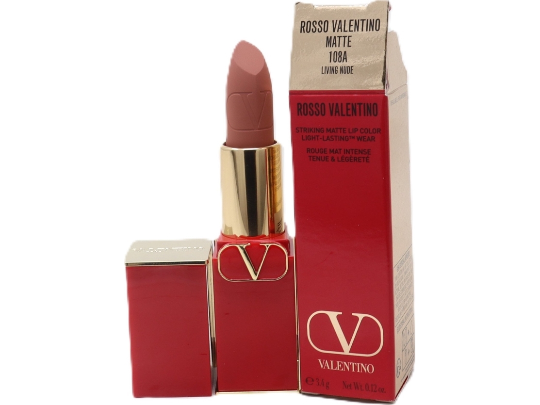 Valentino Rosso Mat Lipstick 108A - Genopfyldelig til Kvinder