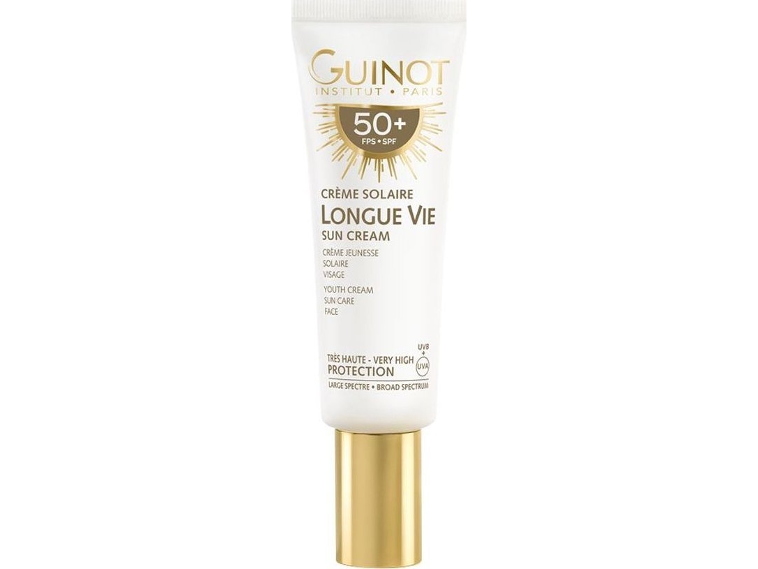 Guinot Longue Vie Anti-Aldring Solcreme til Ansigt SPF 50