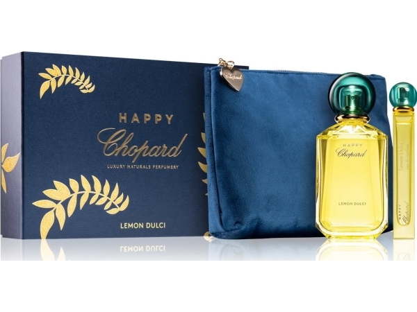 Chopard Happy Lemon Dulci Duft & Makeup Taske Set