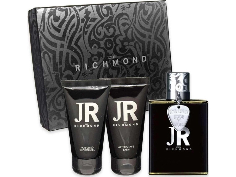 John Richmond Gavesæt til Mænd: Parfume, Duschgel & Balsam
