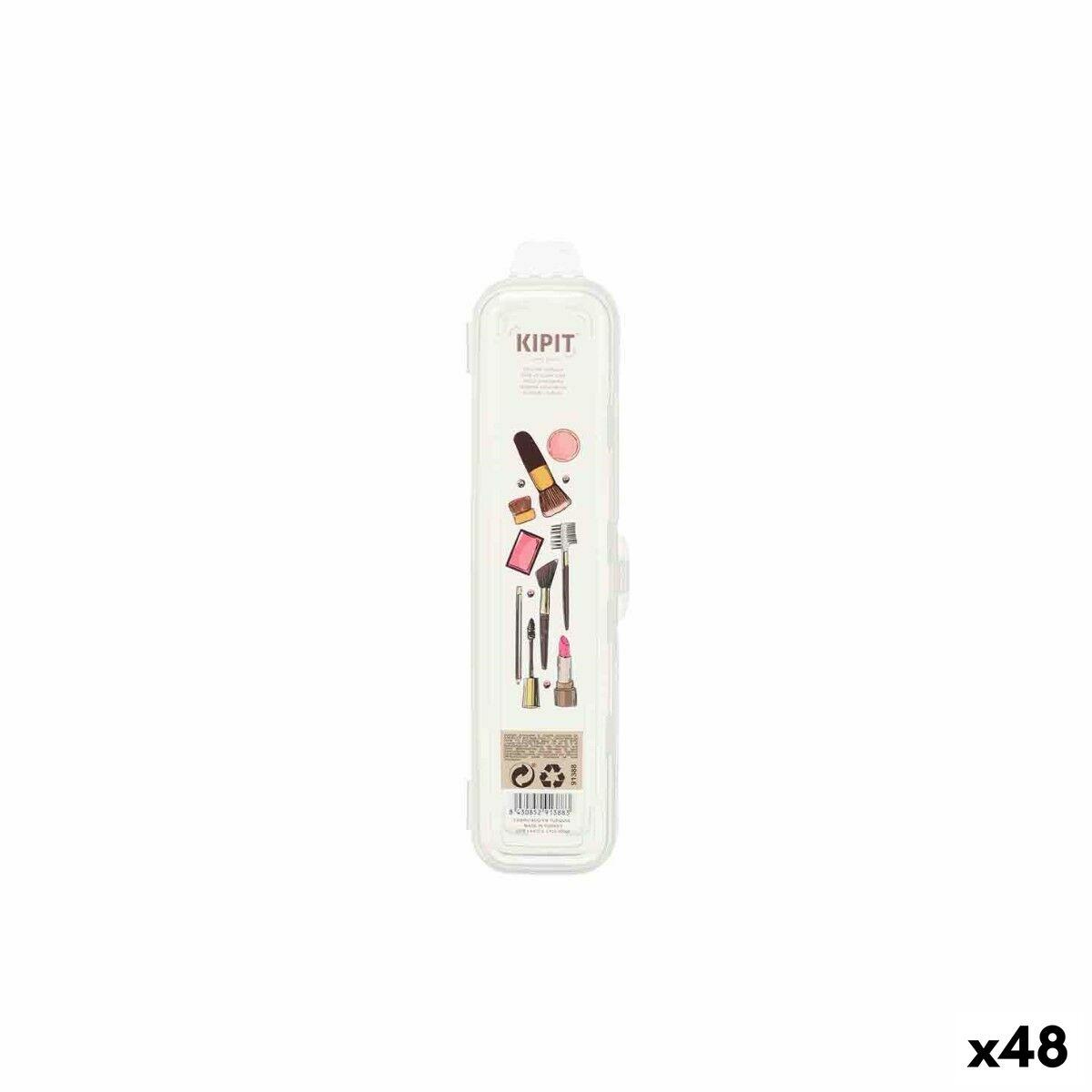 Gennemsigtig Makeup Transportæske - 48 Enheder