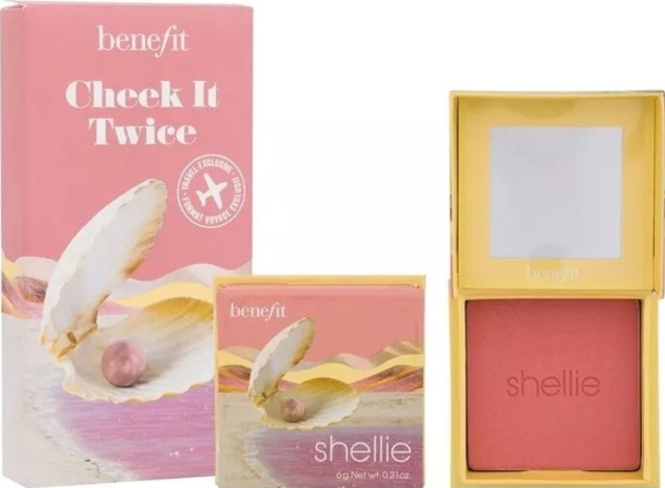 Benefit Cheek It Twice Blush Duo Sæt - Skønhedsudgave