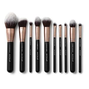 HICKAP Classic Sæt - Veganske Makeupbørster i Topkvalitet