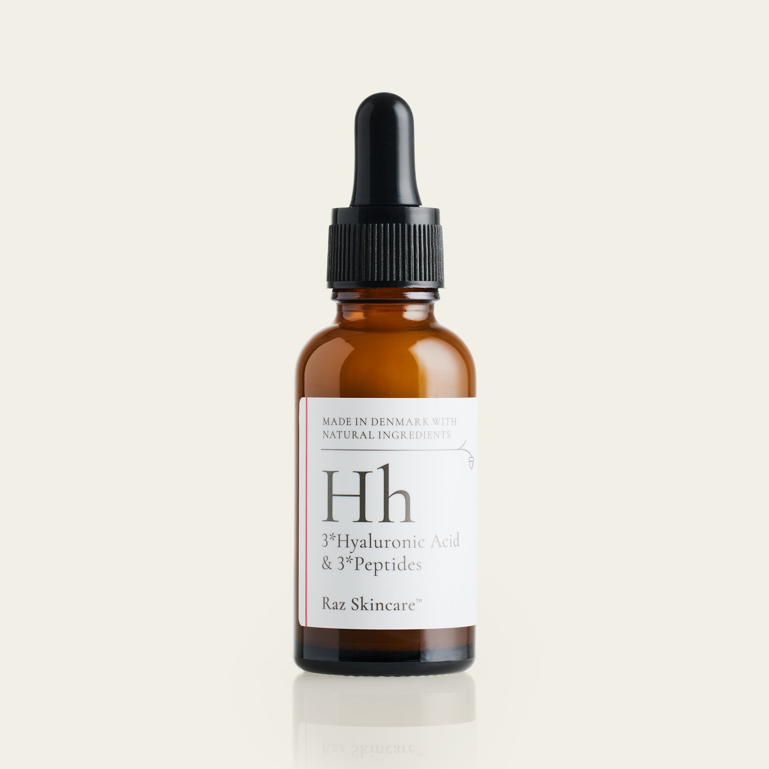 30ml Raz Skincare Beautified - Fugtserum med Peptider