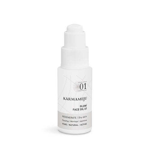 Karmameju Glow Ansigtsolie - Revitaliserende Pleje til Huden