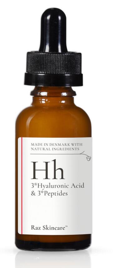 Raz Skincare Hyaluronsyre og Peptider 30ml - Skønhedsmirakel