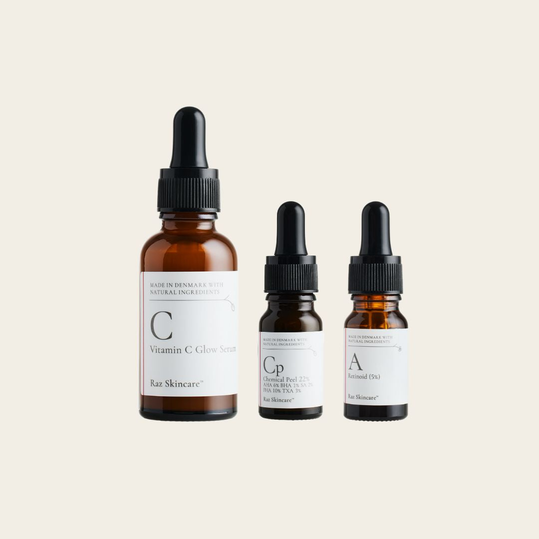 Hyperpigmenteringspakke - Raz Skincare Tilbud