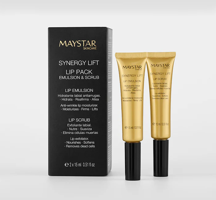 Maystar Læbepleje Sæt - Emulsion & Scrub 2x15 ml
