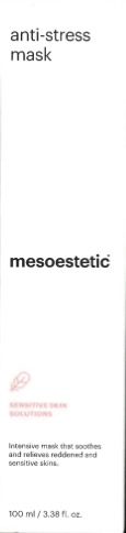 Mesoestetic Anti-Stress Maske 100 ml - Skønhed til din hud