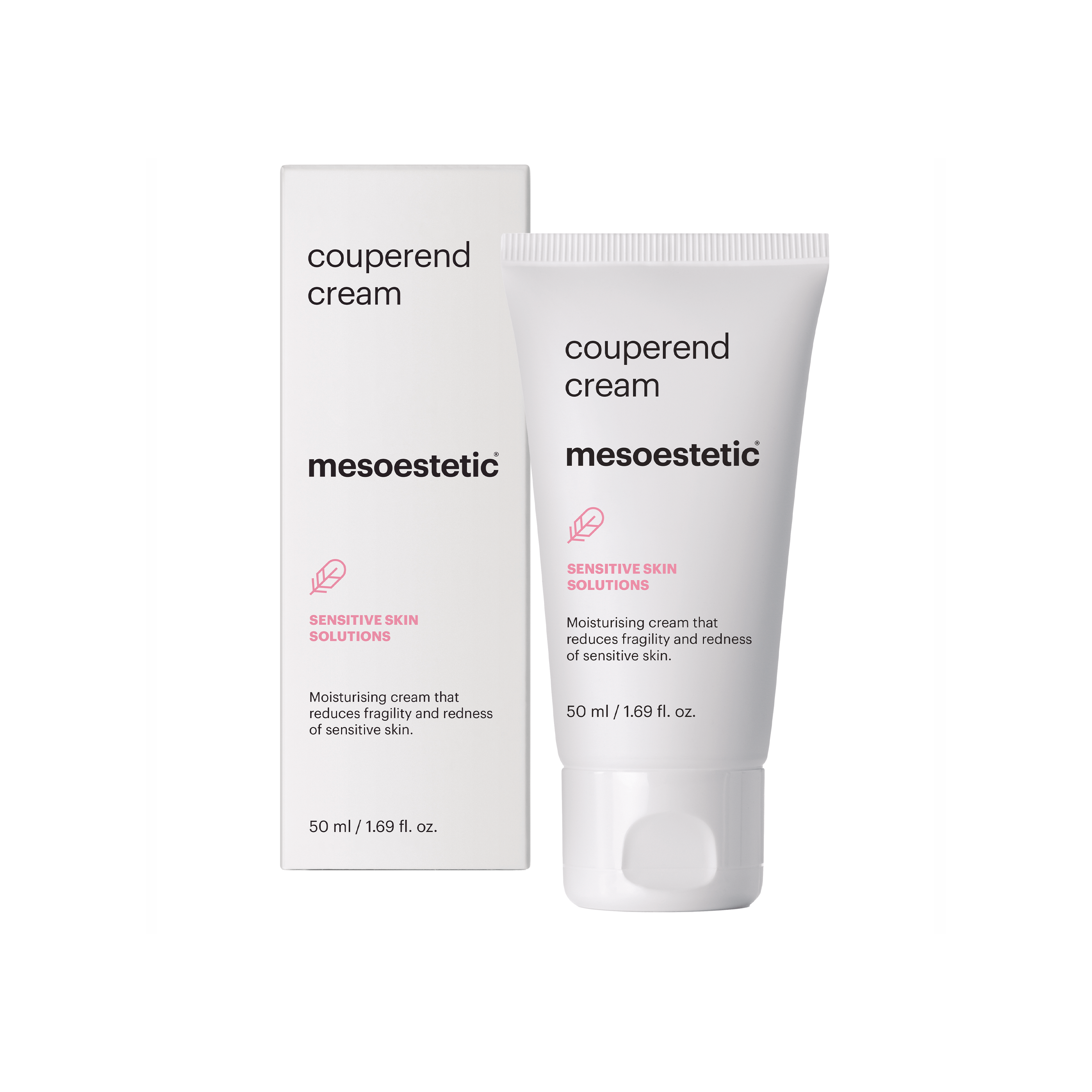 Mesoestetic Couperend Creme til Følsom Hud - Lindrer Rødme